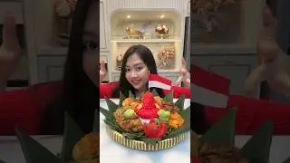 TUMPENG MERAH PUTIH ❤️🤍 SELAMAT HARI KEMERDEKAAN INDONESIA 🇮🇩 | Klara Tania #shorts