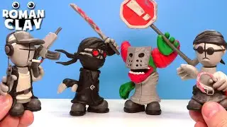 Tricky the Clown with Clay | Madness Combat - Roman Clay