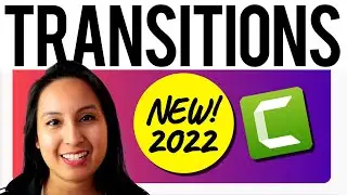 Camtasia 2022 New Transitions | Heres What They All Look Like!