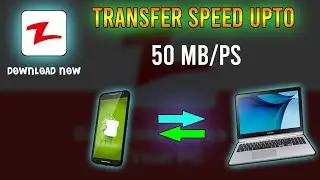 File transfer at 50MBPS from Computer to Mobile without Internet and USB Cable👍