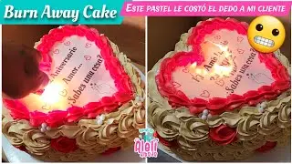 Burn Away Cake PASTELES TENDENCIA 2024