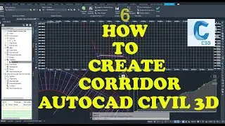 Civil 3D Tutorial - 5 How to create a Corridor
