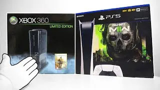 PS5 Call of Duty MWII Bundle + Xbox 360 MW2 Console Unboxing! (2009 vs 2022)