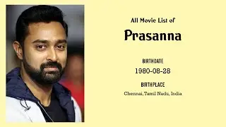 Prasanna Movies list Prasanna| Filmography of Prasanna