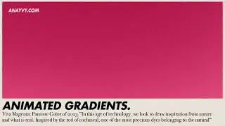 Magentaverse | Viva Magenta Pantone Color of the Year 2023 | animated gradient by ana yvy