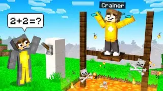 Wrong Answer = DEATH TRAP In Minecraft!