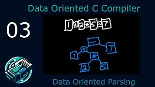 [03] Data Oriented Design & Pratt Parsing - Data Oriented C Compiler