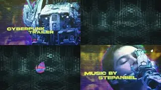 Cyberpunk Trailer AFTER EFFECTS Pack Template Videohive 30585941