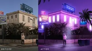 How to Edit SYNTHWAVE ART in PicsArt Mobile - Deny King