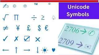 Ultimate Guide to Unicode Symbols  | Cool Text Symbols & Their Meanings!