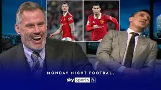 Carra GRILLS Neville on whether hed pick Ronaldo or Weghorst for Man Utd 👀