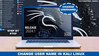 How to change Username in Kali Linux ? | Kali Linux 2024 |