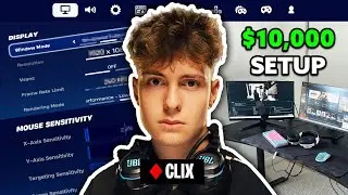 Clix FINALLY Reveals His NEW SETTINGS & SETUP! (UPDATED)