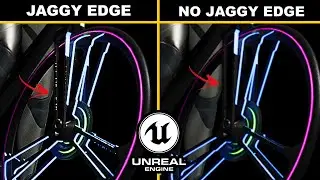 Fix Jagged Edges in Unreal Engine 5 Renders🌿...