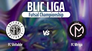 FC Shitable - FC Mriya 1 тур Blic Liga Warsaw Futsal Championship