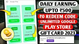 Real Trick | free redeem code for playstore at ₹0/- | How to get free google redeem code