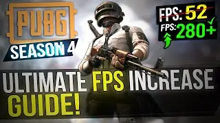 🔧 PUBG: SEASON 4 UPDATE! Dramatically increase FPS / Performance with any setup! PUBG FPS 2019