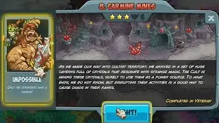 Kingdom Rush 5: Alliance - 8. Carmine Mines + Heroic & Iron Challenge (IMPOSSIBLE)