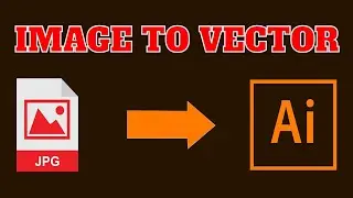 How to Convert JPG Image to a Vector in Illustrator 2024