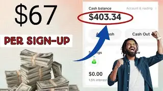 5 website that pays $67 per referral sign up /make money online