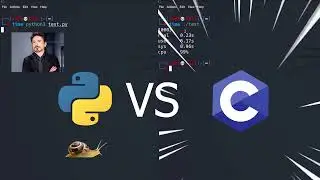 Python vs C speed test