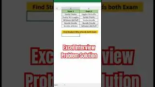 Master This Excel Interview Question