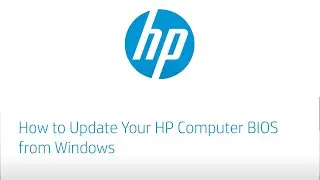 Update HP Software and Driver || Updating the HP BIOS Firmware in Windows