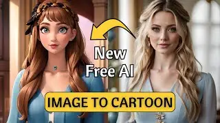 Free Image to Cartoon AI | Free AI Image Generator | Image to Image AI Tutorial