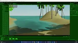 Unity 3D FPP Test Level Island