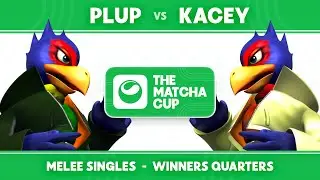 🍵Matcha Cup: Plup (Falco) vs Kacey (Falco) | SSBM Melee Winners Quarters