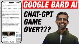 Google introduces Chat-GPT Rival Bard | Chat-GPT Game Over???