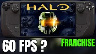 Halo Franchise on LCD Steam Deck is AWESOME - Reach Infinite - Master Chief Collection - 60 FPS?