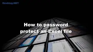 How to Password Protect an Excel File