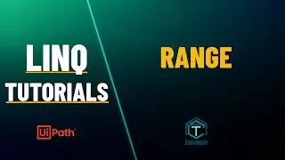 UiPath | Range Operator - LINQ | LINQ Tutorials | LINQ Operators | Enumerable.Range Function