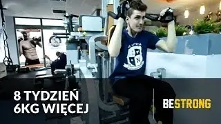 8 tygodni, 6 kg więcej| Mateusz M pod okiem Michała Karmowskiego | (masa mięśniowa)