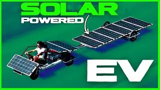 Solar-Powered EV with Infinite Range? This YouTuber Built One—But There's a Catch