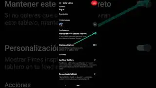 Como Poner Un Tablero En Publico En Mi Cuenta De Pinterest En Celular 2021