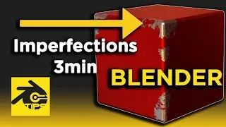 Add imperfections to your texture in Blender / Beginner Tutorial.