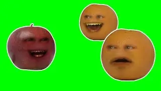 Hey apple! Footage Green Screen Meme Annoying Orange Green Screen