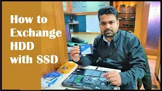 How to Exchange Hard Disk Drive with SSD || Dell Latitude 3420 Laptop PC || sbitOnline