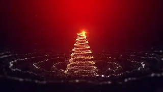 Green Screen Graphics | Christmas Tree Animated Background | HD 1080P