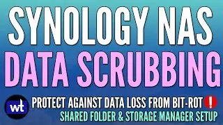 Protect your data from bit-rot using Synologys Data Scrubbing!