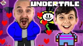 ПАПА РОБ И ЯРИК ИГРАЮТ В UNDERTALE 2! ВСЕ ИГРЫ В АНДЕРТЕЙЛ НА ПАПА ДОМА!