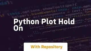 python plot hold on