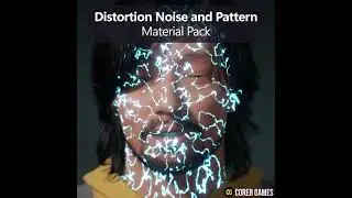 Over 35 unique distortion noise and pattern materials in Unreal Engine.