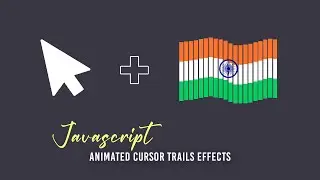 Cursor Trail Effect using JavaScript