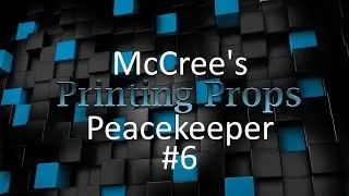 3d Printing Time Lapse - McCree's Peacekeeper - Prime, Sand, Build