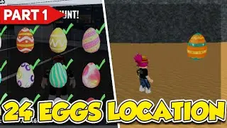 All 24 Egg Hunt Locations in Roblox Vehicle Legends Part 1