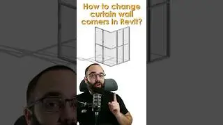 Curtain Wall Corners in #revit