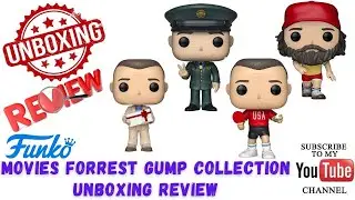 Funko Pop Movies Forrest Gump Collection Unboxing Review